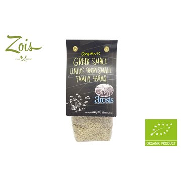 ORGANIC GREEK SMALL LENTINS 400GM